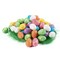 Juvale Small Foam Easter Eggs - Glitter Finish & Sparkle Eggs - Vibrant Hues & Pretty Colorful Decor - Durable Construction Easter Decorations for Crafts - 72-Pack, Medium